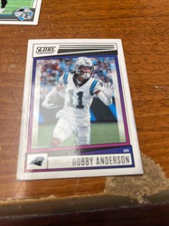 Robby Anderson (Carolina Panthers) Score Football Card