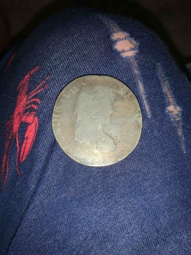 Silver Coin, possibly 18th Century European (Obverse)