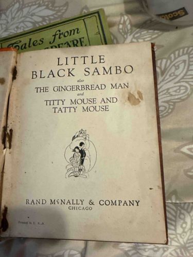 Little Black Sambo, The Gingerbread Man, and Titty Mouse and Tatty Mouse by Rand McNally & Company