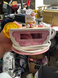 Hello Kitty Teacup Novelty Alarm Clock