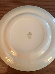 Ridgway 'Homestead Paradise' Dinner Plate (Underside)