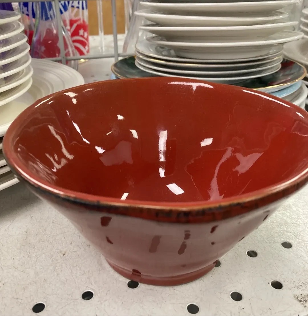 Submitted photo of Glazed terracotta serving bowl