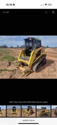 2007 Posi Track ASV RC50 Multi Terrain Loader