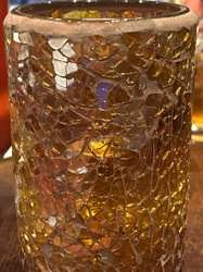 Mosaic Glass Tealight Holder
