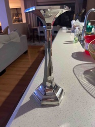 Silver-Plated Taper Candle Holder