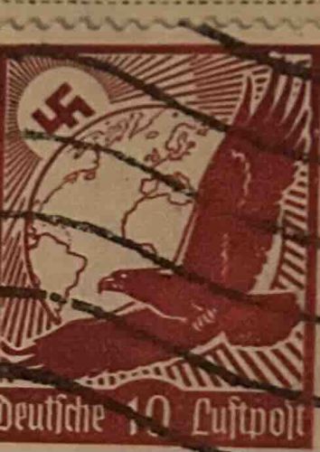 Deutsches Reich 1935 Airmail Stamp (10 Reichspfennig)