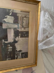 Framed Genre Scene Print: 'Two Women in Interior'