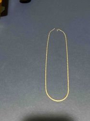Gold-Plated Sterling Silver Snake Chain Necklace