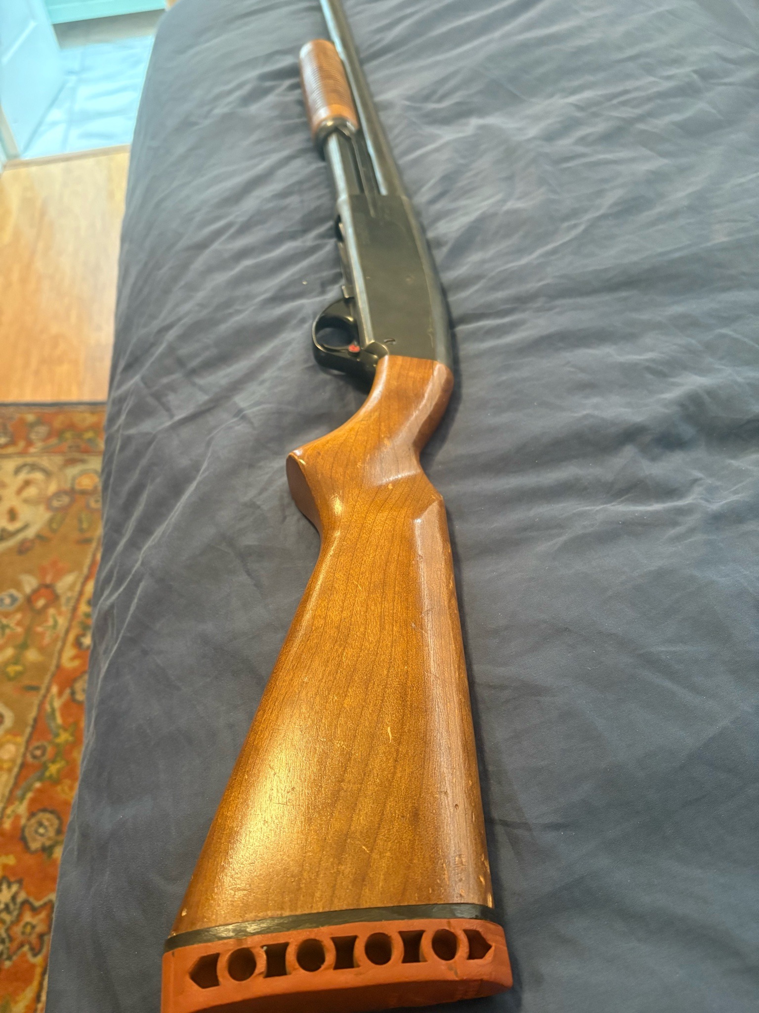 Submitted photo of Pump-action shotgun (unverified maker)