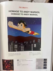 Homage to Andy Warhol (Astro Boy Silkscreen Print)