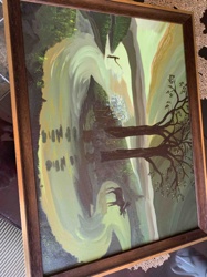 The Moose and the Fisherman by Allan A. Simpson (2016)