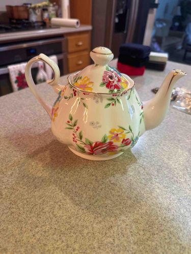 Floral Chintz-Style Teapot
