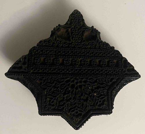 Indian Wooden Textile Printing Block