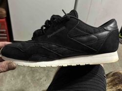 Reebok Classic Black and White Athletic Shoe
