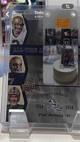 Upper Deck Notre Dame 'All-Time Alumni' Paul Hornung Football Card