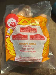 Disney's Simba Soft Toy (McDonald's The Lion King II: Simba's Pride Promotional Toy)