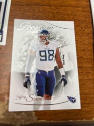 2023 Panini Prestige Jeffery Simmons Football Card