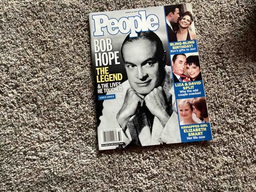 People Magazine, August 11, 2003, Bob Hope Cover