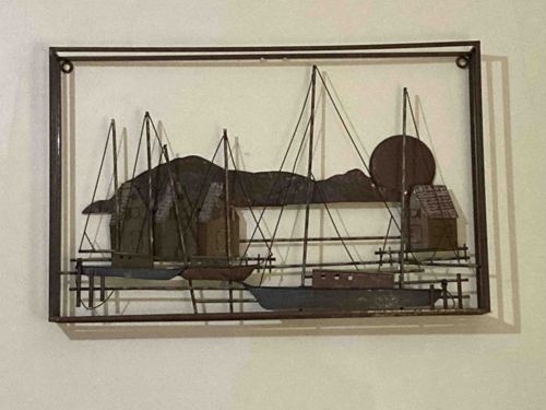 Nautical Seascape Metal Wall Art