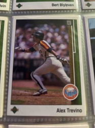Alex Trevino Baseball Card (Houston Astros)
