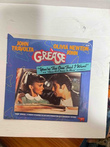 7-Inch Vinyl Single - 'You're The One That I Want' from Grease