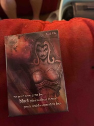 Magic: The Gathering Black Planeswalker Themed Deck Box