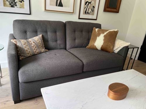 Queen Sized Sofa Bed with Memory Foam Mattress