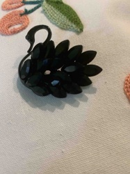 Black Swan Brooch