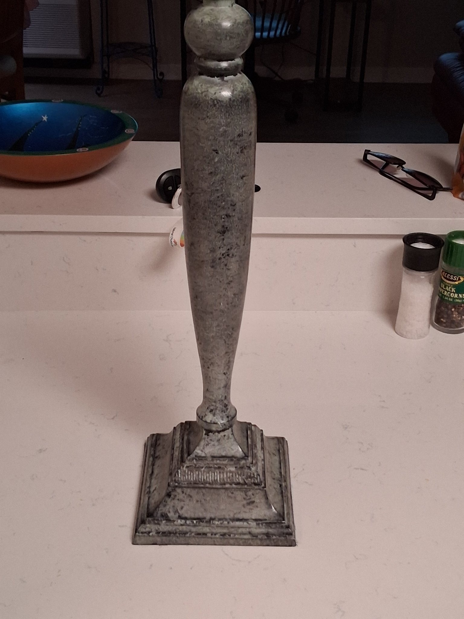 Submitted photo of Large decorative candlestick holder