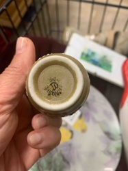 Miniature Stamped Ceramic Vessel