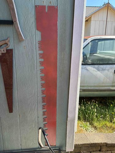 Vintage One-Person Crosscut Saw Blade