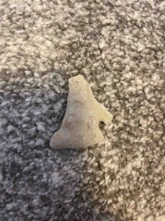 Irregularly Shaped Pale Stone Geofact