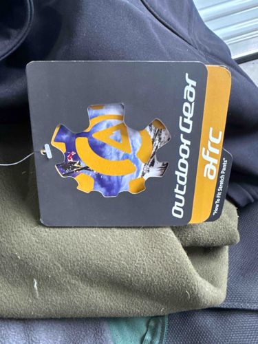AFRC Outdoor Gear Tag on Apparel