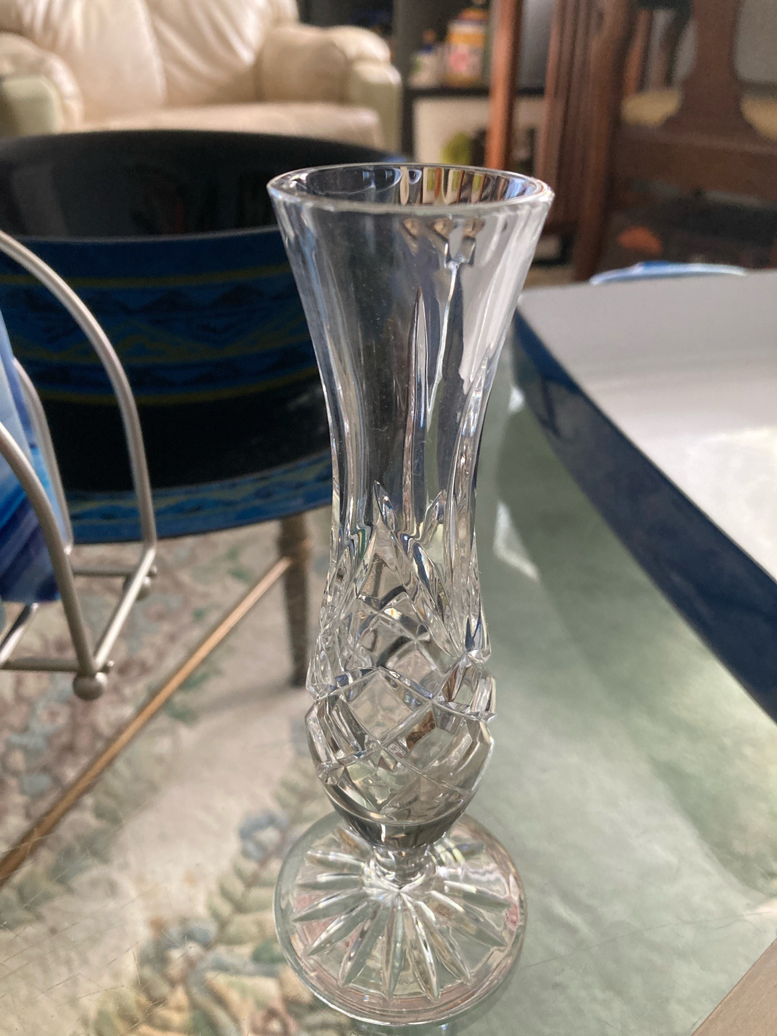 Submitted photo of Cut crystal bud vase
