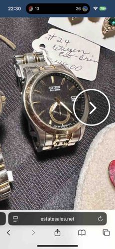 Citizen Eco-Drive Two-Tone Men's Wristwatch