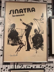 Sinatra in Concert Poster by LeRoy Neiman