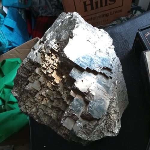 Large Pyrite Crystal Cluster