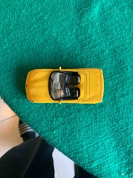 Yellow Sports Car Die-cast Model