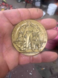 Semper Fidelis 'For God and Country' Military Medallion