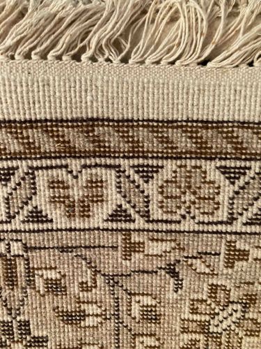 Geometric Pattern Woven Textile (Rug/Mat Fragment)