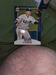 KJ Harrison Panini Collegiate USA Baseball Trading Card