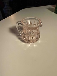 Pressed Glass Creamer
