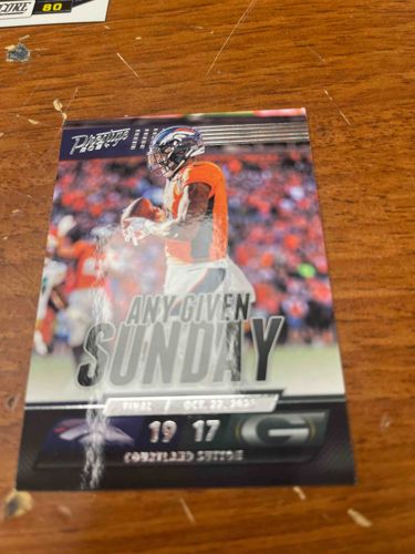 Prestige Football Trading Card - Courtland Sutton 'Any Given Sunday'