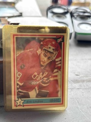 1990-91 Upper Deck Eric Lindros Hockey Card