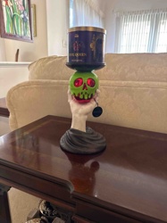 Disney Villains Evil Queen Poison Apple Candle Holder with 'Evil Queen' Scented Candle