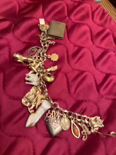 Vintage Multi-Charm Bracelet