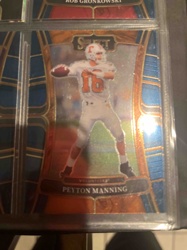Peyton Manning Panini Select Football Card