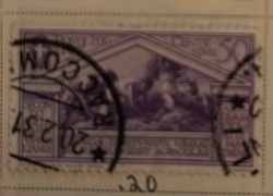 French 50 Centimes Commemorative Stamp (Likely Semeuse au Champ type)