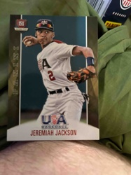 Jeremiah Jackson 15U USA Baseball Panini Trading Card