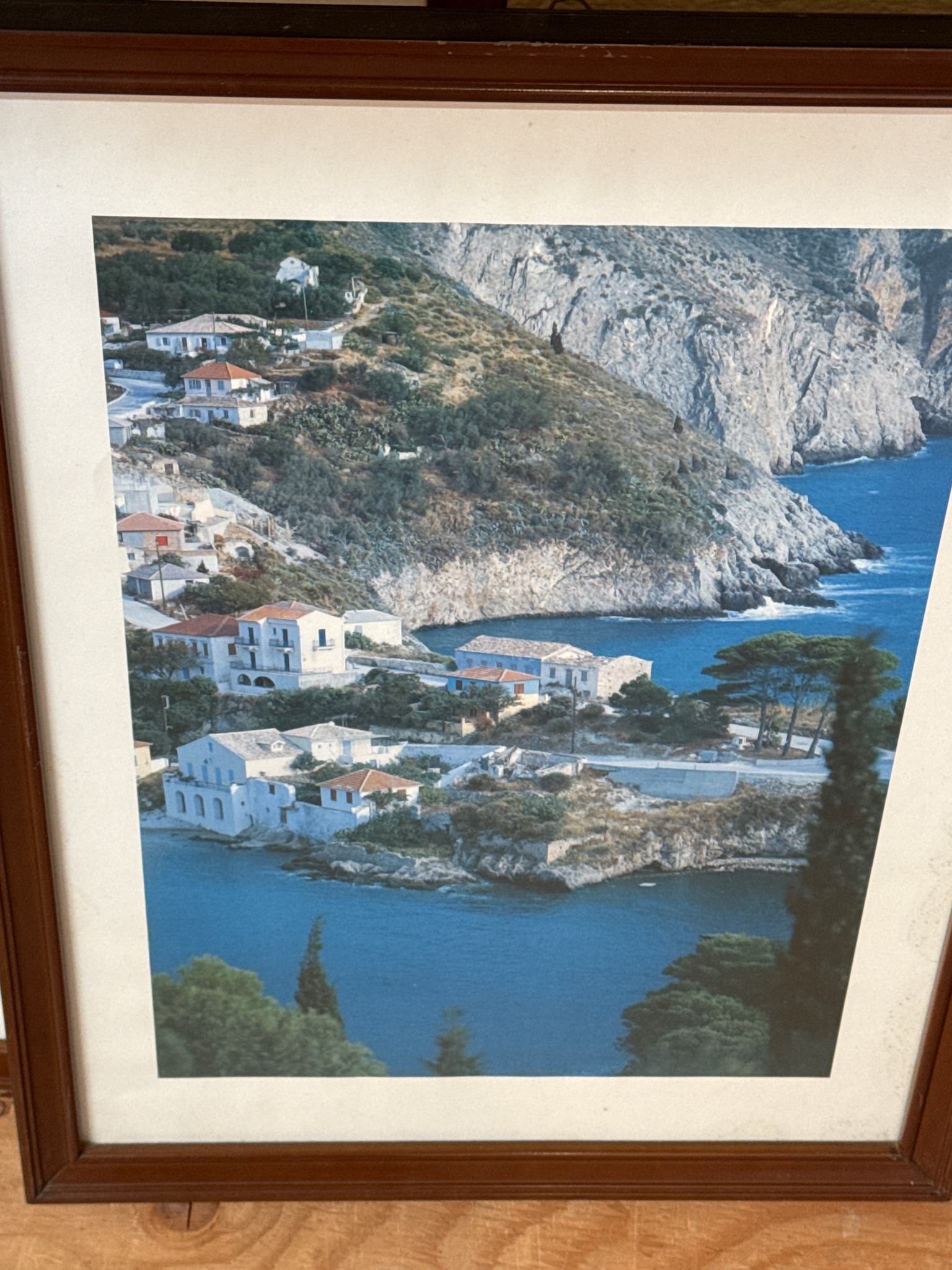 Framed Photographic Print of Assos, Kefalonia